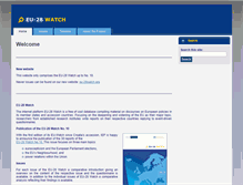 Tablet Screenshot of eu-27watch.org